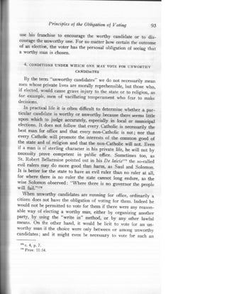 A obrigação moral do voto  em inglês