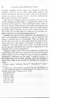 A obrigação moral do voto  em inglês