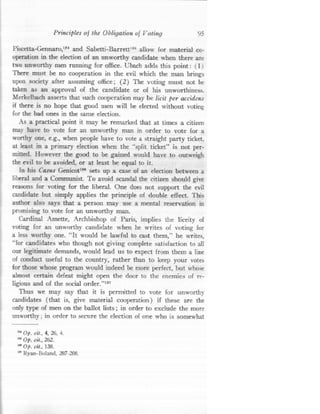 A obrigação moral do voto  em inglês