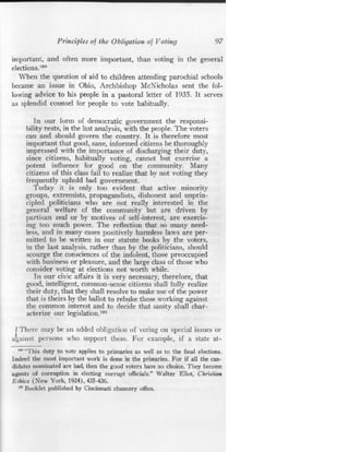 A obrigação moral do voto  em inglês