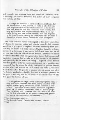 A obrigação moral do voto  em inglês