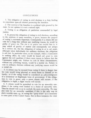 A obrigação moral do voto  em inglês