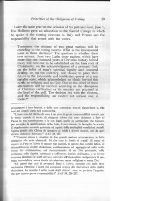 A obrigação moral do voto  em inglês