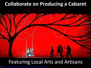 Host an Artist Salon




                       http://www.flickr.com/photos/famsf
 