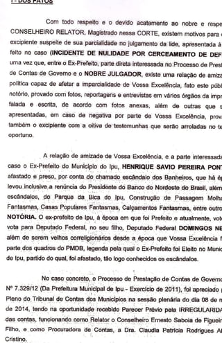 Ação de exceção de suspeição