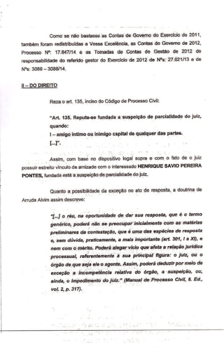 Ação de exceção de suspeição