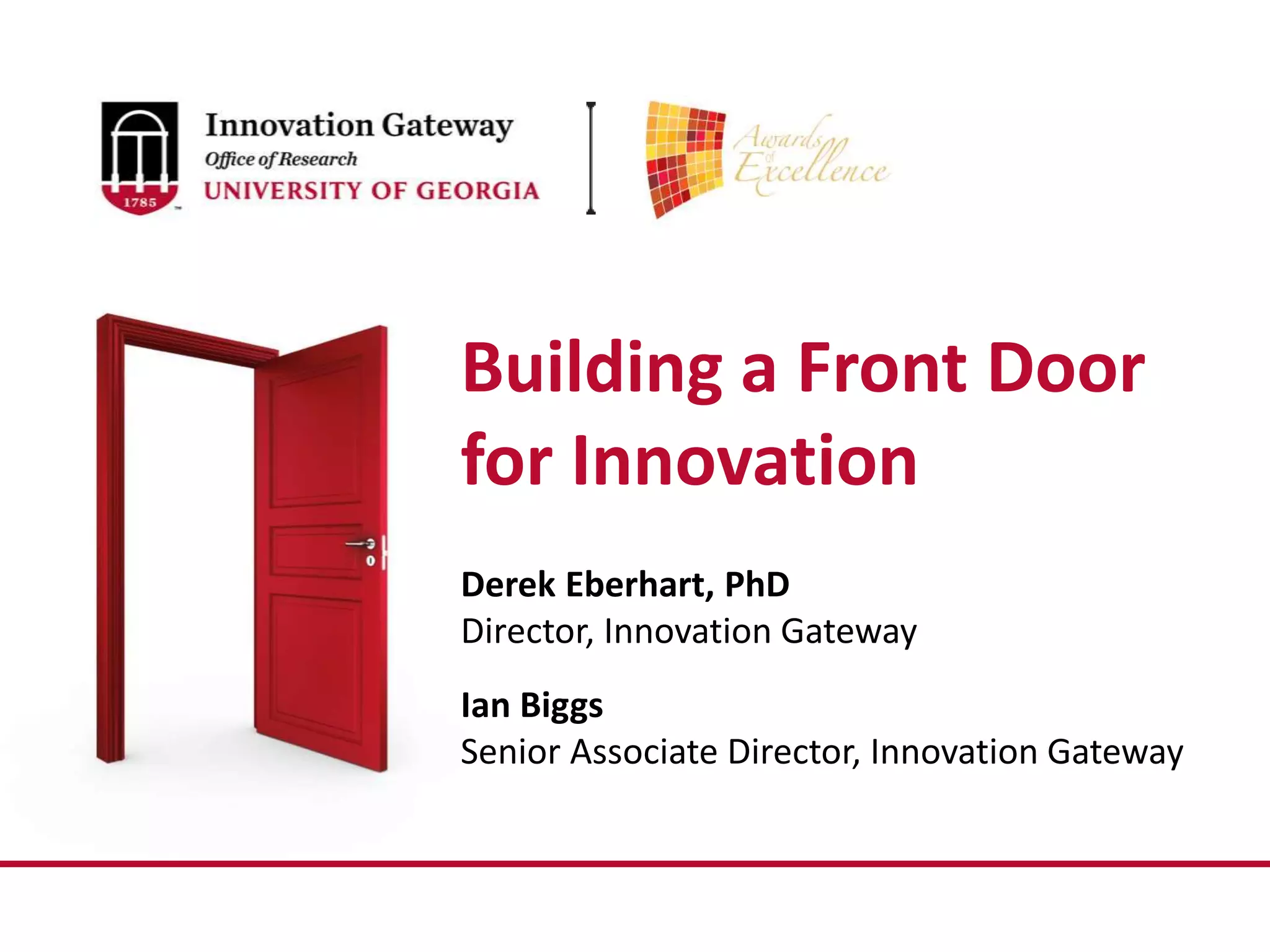 Innovation Gateway University of PPT