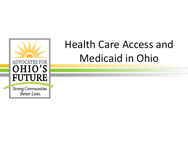 Health care access and Medicaid in Ohio