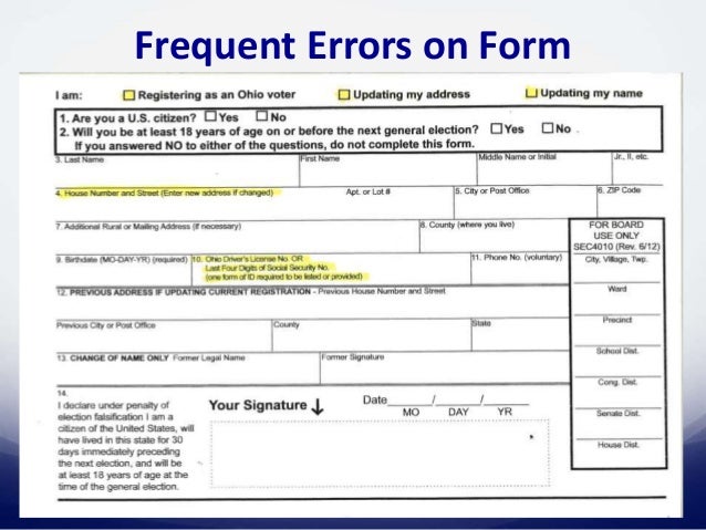 Nonprofit Voter Registration And Engagement In Ohio