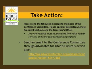 Invest New Revenue in Safety Net ServicesEmergency Food