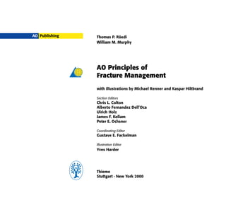 ao surgery reference about how to manage fractures of bones | PDF
