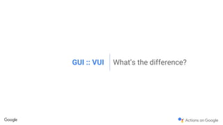 GUI :: VUI What’s the difference?
 
