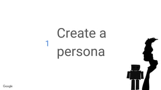 Create a
persona
1
 