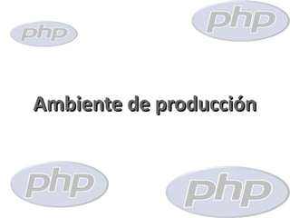 Ambiente de producción
 