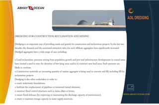 Aoil dredging ppt 