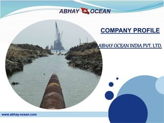 www.abhay-ocean.com
COMPANY PROFILE
ABHAY OCEAN INDIAPVT. LTD.
 