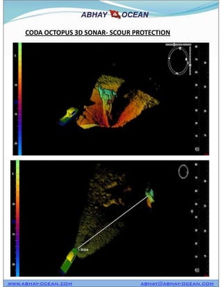 CODA OCTOPUS 3D SONAR- SCOUR PROTECTION
WWW.ABHAY-OCEAN.COM ABHAY@ABHAY-OCEAN.COM
 