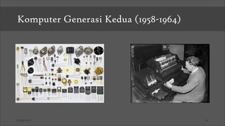 03/26/2025 24
Komputer Generasi Kedua (1958-1964)
 
