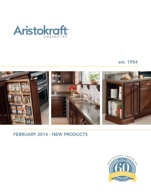 Aristokraft February 2014 New Products PDF
