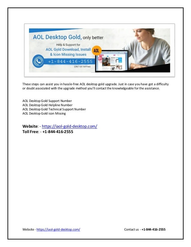 Aol desktop gold update for windows 10 (+1 8444162555)