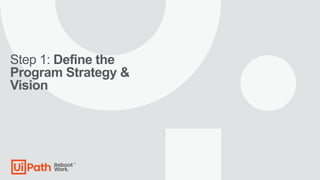 Comprehensive Guide to Designing an Automation Operating Model (AOM ...