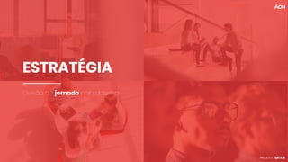 ESTRATÉGIA
Divisão da jornada por subtema
 