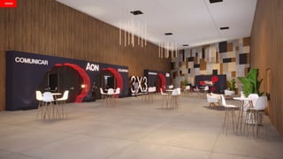 SLIDE
CENO RECEPTIVO
+ EXPLICAÇÕES
Produção: trazer detalhamento de como poderemos vender sustentabilidade através da cenografia
FOYER
 