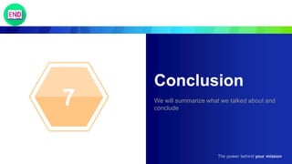 Conclusion
We will summarize what we talked about and
conclude
2
7
 