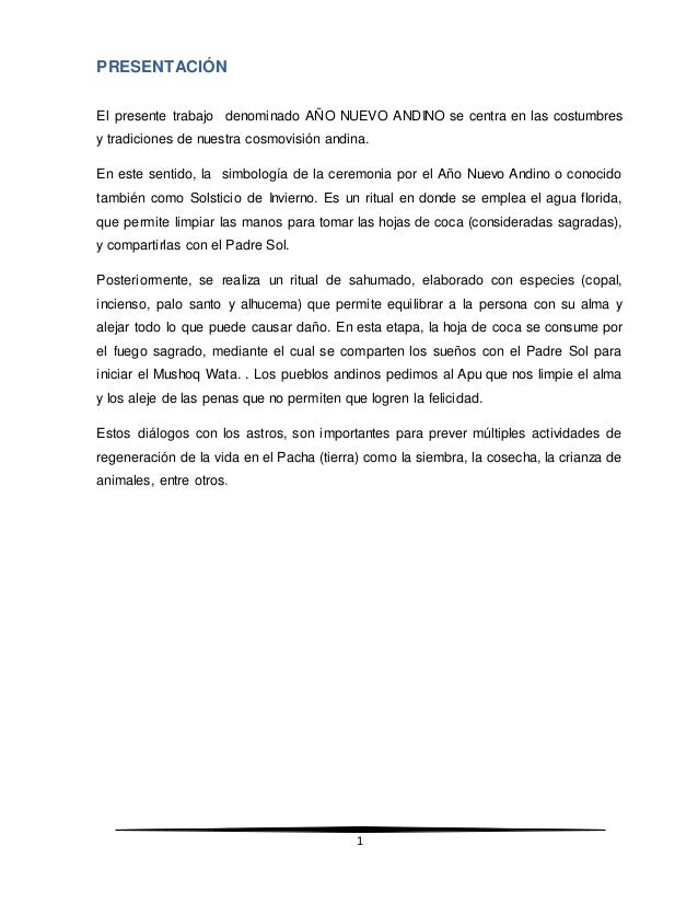 Año nuevo andino Año nuevo andino