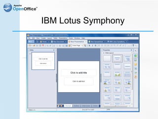 IBM Lotus Symphony
 