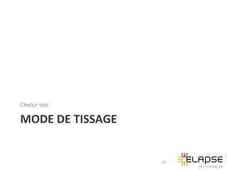 Choisir	
  son	
  	
  

MODE	
  DE	
  TISSAGE	
  


                            67
 
