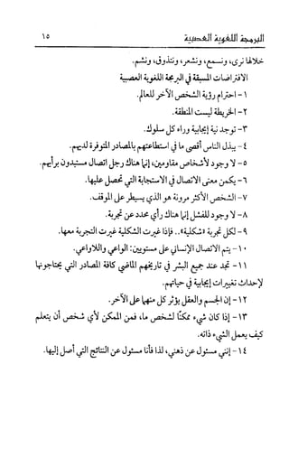 إبراهيم الفقي   البرمجة اللغوية العصبية