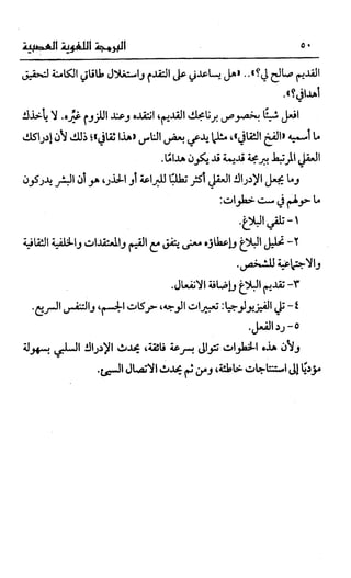 إبراهيم الفقي   البرمجة اللغوية العصبية