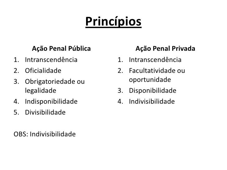 Ação penal Ação penal