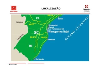 LOCALIZAÇÃO
Portonave S/A
 