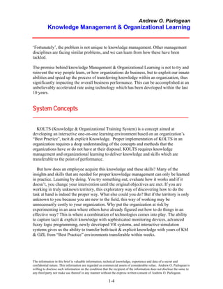 Knowledge Management & Organizational Learning | PDF