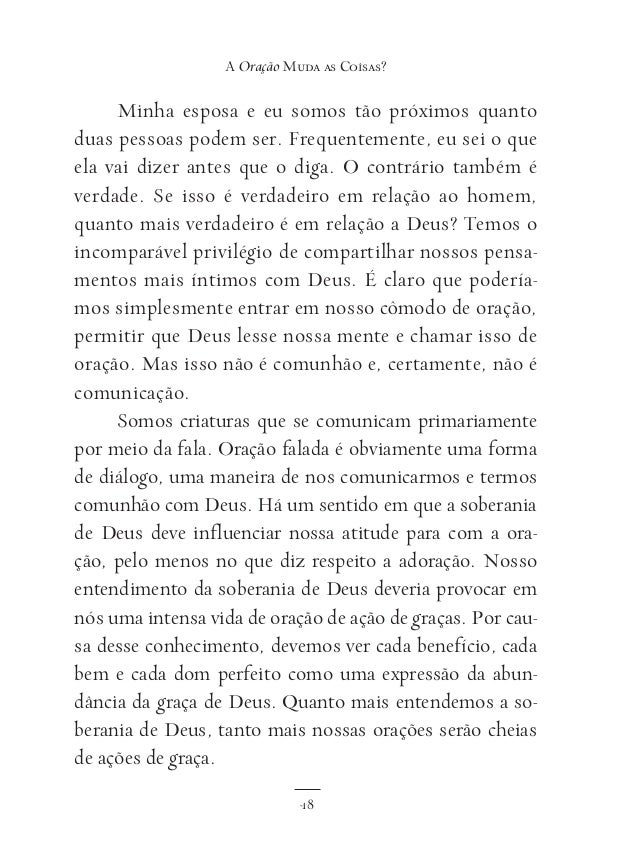 A Oracao Muda As Coisas A oração muda as coisas r. c. sproul