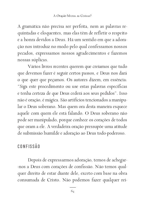 A Oracao Muda As Coisas A oração muda as coisas r. c. sproul