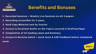 AOR Exam Course Things to prepare for AOR | PDF