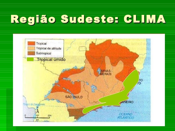 A OrganizaçãO Do EspaçO Brasileiro Regioes 1 Sudeste