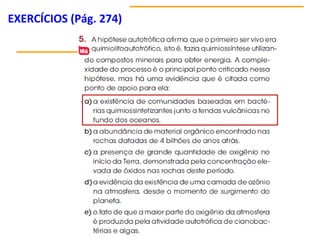 EXERCÍCIOS (Pág. 274)
 