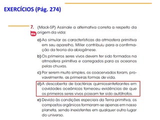 EXERCÍCIOS (Pág. 274)
 
