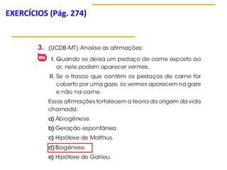 EXERCÍCIOS (Pág. 274)
 