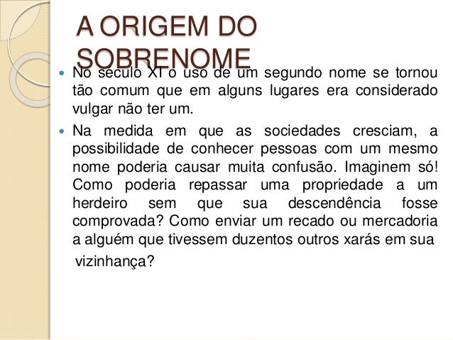 A origem do nome e e sobrenome2