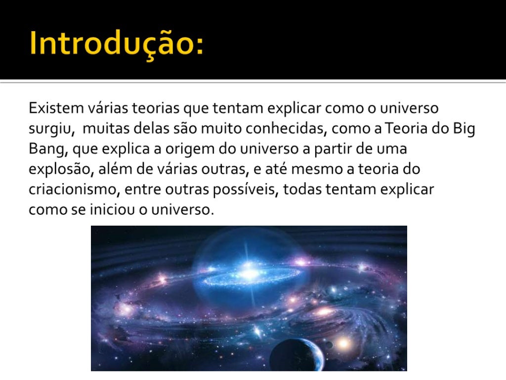 Texto Do Enem Sobre O Universo - BRAINCP