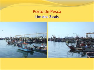 Porto de Pesca
Um dos 3 cais
 