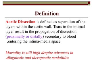 Aortic Dissection cardiovascularsystem.pptx