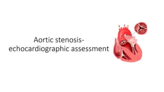 Aortic stenosis Diagnosis and grading .pptx | Heart and Cardiovascular ...