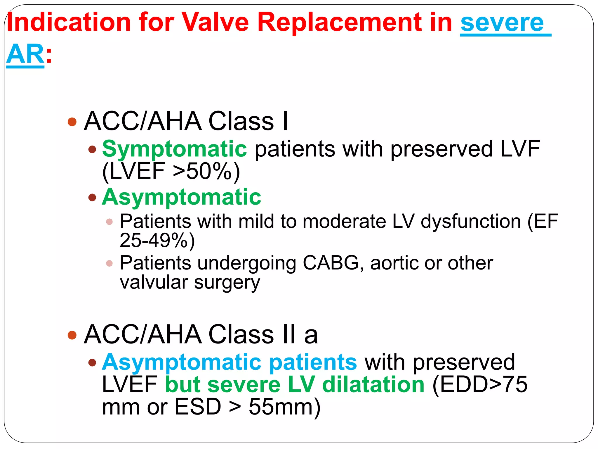 Aortic valve disease | PPTX