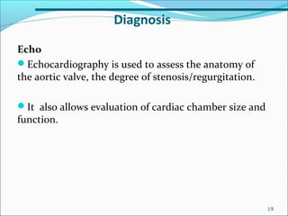 Aortic valve disorders | PPT